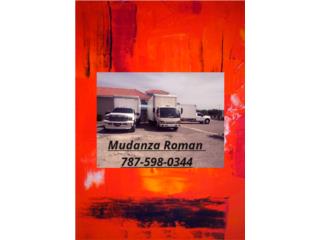 Mudanzas Urgente Residencia y Negocios 598-0344 Puerto Rico Mudanzas Román