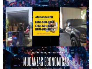Mudanzas Urgente Residencia y Negocios 598-0344 Puerto Rico Mudanzas Román