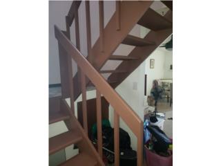 Escaleras en madera tratada Puerto Rico Jorge Construction