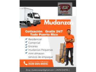 Mudanzas BARATAS 24 -7 Puerto Rico D.D Transport Service