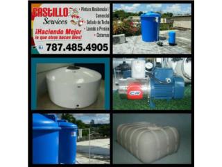 Cisternas, reparacin, instalacin Puerto Rico Castillo Services DBA