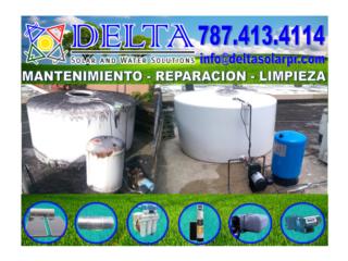 mantenimiento de cisternas  Puerto Rico Delta Solar And Water Systems