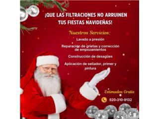 Felices fiestas, sin goteras. Puerto Rico Renueva tu techo P.R