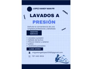 Lavado a presion  Puerto Rico Lpez Handy Man PR