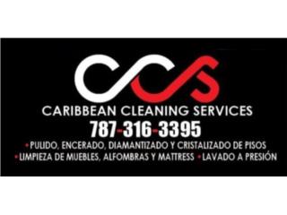 BRILLO Y PULIDO DE PISOS  PR Puerto Rico CARIBBEAN CLEANING SERVICES