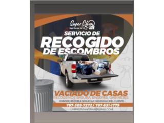 RECOGIDO DE BASURA , ENSERES,VACIADOS DE CASA  Puerto Rico Kristian Martir