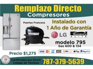 Carolina Puerto Rico Equipo Comercial-Restaurantes y Cocinas, La Mejor Garanta En Compresor LG De 365 Dias 