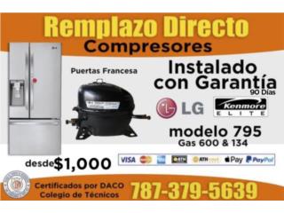 San Juan - Viejo SJ Puerto Rico Plantas Electricas, Garanta 90 Da En Compresor Kenmore Y LG 