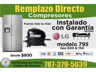 Carolina Puerto Rico Herramientas, Garanta 30 Da En Compresor Kenmore y LG
