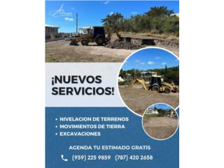 Movimiento de tierra y excavaciones Puerto Rico Alers Construction Corp.