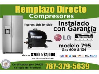 Toa Baja Puerto Rico Equipo Construccion, Diagnstico desde $60 Compresor Kenmore Y LG 