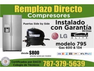 Carolina Puerto Rico Equipo Construccion, Diagnstico desde $60 Compresor Kenmore Y LG 