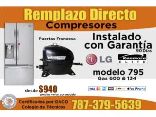 San Juan - Ro Piedras Puerto Rico Maquinas de Coser, Garanta 90 Da En Compresor Kenmore Y LG 