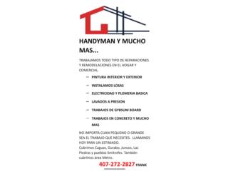 SERVICIOS DE HANDYMAN Y MAS Clasificados Online  Puerto Rico