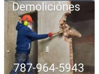 Demoliciones / escombros / area metro solamente  Clasificados Online  Puerto Rico