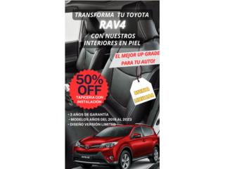 TAPICERIA DE AUTO EN PIEL CON INSTALCION 50%OFF Puerto Rico Brand Max Auto