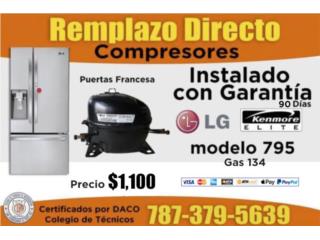 Bayamn Puerto Rico Baos Accesorios Equipos, Compresor Kit Para LG Y Kenmore lite $ 1100 