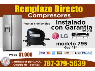 Caguas Puerto Rico Equipo Comercial-Restaurantes y Cocinas, Kit Compresor LG Y Kenmore $1,000 