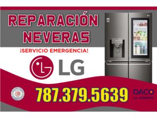 Reparaci�n Neveras LG - Certificados por DACO  Puerto Rico REPARACI�N NEVERAS EXPRESS