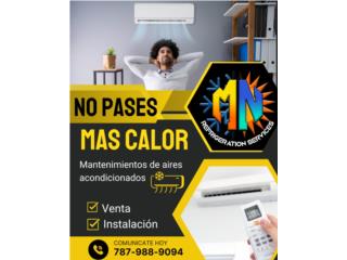 Mantenimiento de Aires Acondicionados Puerto Rico MN Refrigeration Services