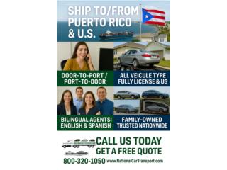 Cmo enviar su auto desde Puerto Rico a USA?