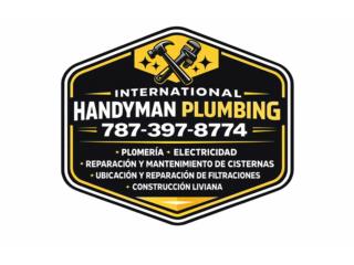 PLOMERIA EN GENERAL  Puerto Rico International Handyman Plumbing