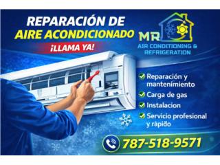 MR AIR CONDITIONING & REFRIGERATION - Reparacion Puerto Rico