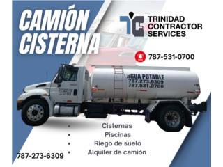 Acarreo de Agua Potable Puerto Rico TRINIDAD CONTRACTOR SERVICES