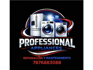 Reparaci�n Nevera , lavadora ,secadora  Puerto Rico PROFESSIONAL APPLIANCES