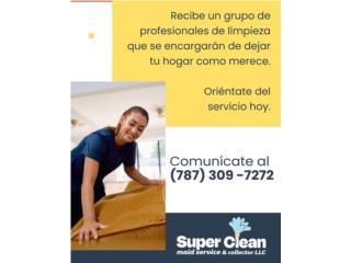 Limpieza de casas ,Apt,oficinas  Puerto Rico SUPER CLEAN 24/7 Limpiezas 24 horas emergencias 