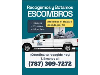 Botamos basura, botamos escombros , mudanzas  Puerto Rico SUPER CLEAN 24/7 Limpiezas 24 horas emergencias 
