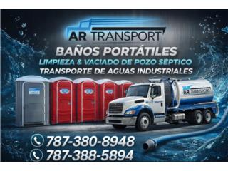 Ba�os port�tiles  Puerto Rico Alquiler de Ba�os port�tiles,Pozos S�pticos 