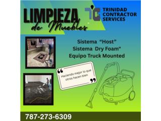 Limpieza e muebles y Alfombras  Puerto Rico TRINIDAD CONTRACTOR SERVICES