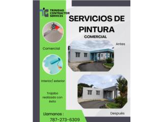 Pintura interior y exterior Puerto Rico TRINIDAD CONTRACTOR SERVICES