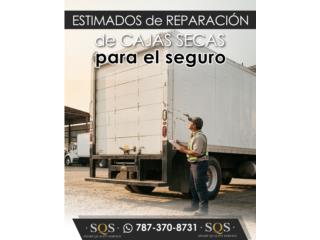 Estimado de reparaci�n de cajas y camiones , FG Distributors