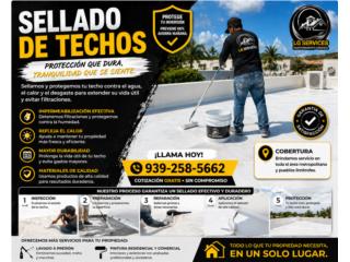 Sellado de Techo Profesional Puerto Rico LG SERVICES
