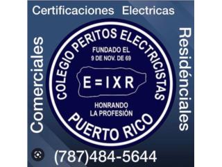 CERTIFICACIONES ELECTRICAS  Puerto Rico Smartech Energy Solutions 