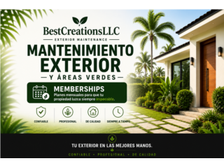 Areas verdes y exteriores Puerto Rico BestCreation
