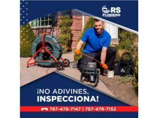 inspecci�n de Tuber�as con Camara  Puerto Rico  RS PLUMBING