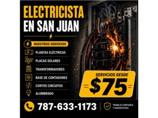 PERITO ELECTRICISTA.Instalacion calentadores  Puerto Rico  Servicios de Electricista Puerto Rico