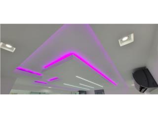 Facias modernas en Gypsum Board y PVC Puerto Rico Boneu Construction PR
