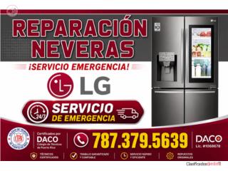 Reparaci�n Neveras LG - Certificados por DACO  Puerto Rico REPARACI�N NEVERAS EXPRESS