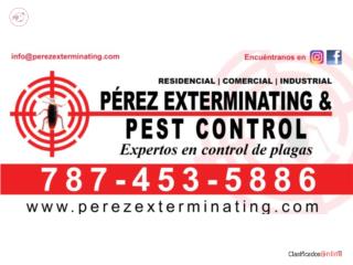 Exterminador y Certificaciones Puerto Rico PEREZ EXTERMINATING & PEST CONTROL