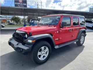 Jeep Puerto Rico JEEP WRANGLER UNLIMITED SPORT 4X4 2019