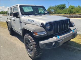 Jeep Puerto Rico IMPORT WILLYS GRIS 4XE HIBRIDO TURBO 4X4 AROS