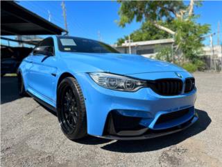 BMW Puerto Rico 2015 BMW M4 YAS MARINA BLUE 