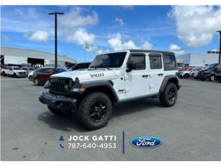 Jeep Puerto Rico Jeep Wrangler Willys 4X4 Unlimited Sport 2021