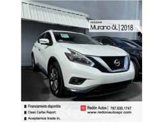 Nissan Puerto Rico 2018 Nissan Murano SL | Clean Carfax!