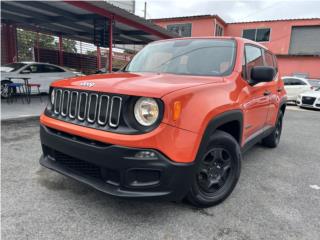 Jeep Puerto Rico JEEP RENEGADE SPORT ORANGE 2017