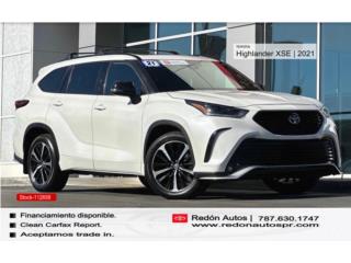 Toyota Puerto Rico 2021 Toyota Highlander XSE | Clean Carfax!